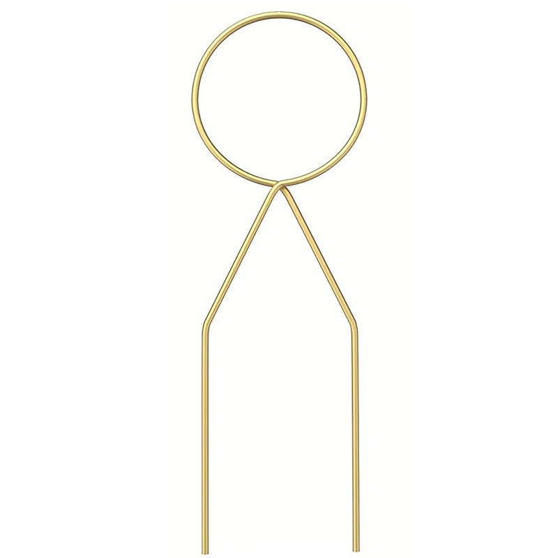 Metallplanter stötta för klätterväxter i olika former