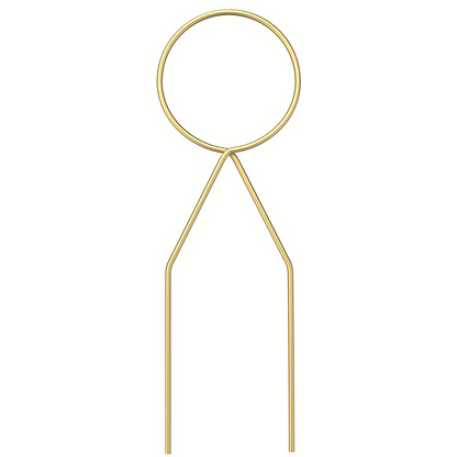 Metallplanter stötta för klätterväxter i olika former