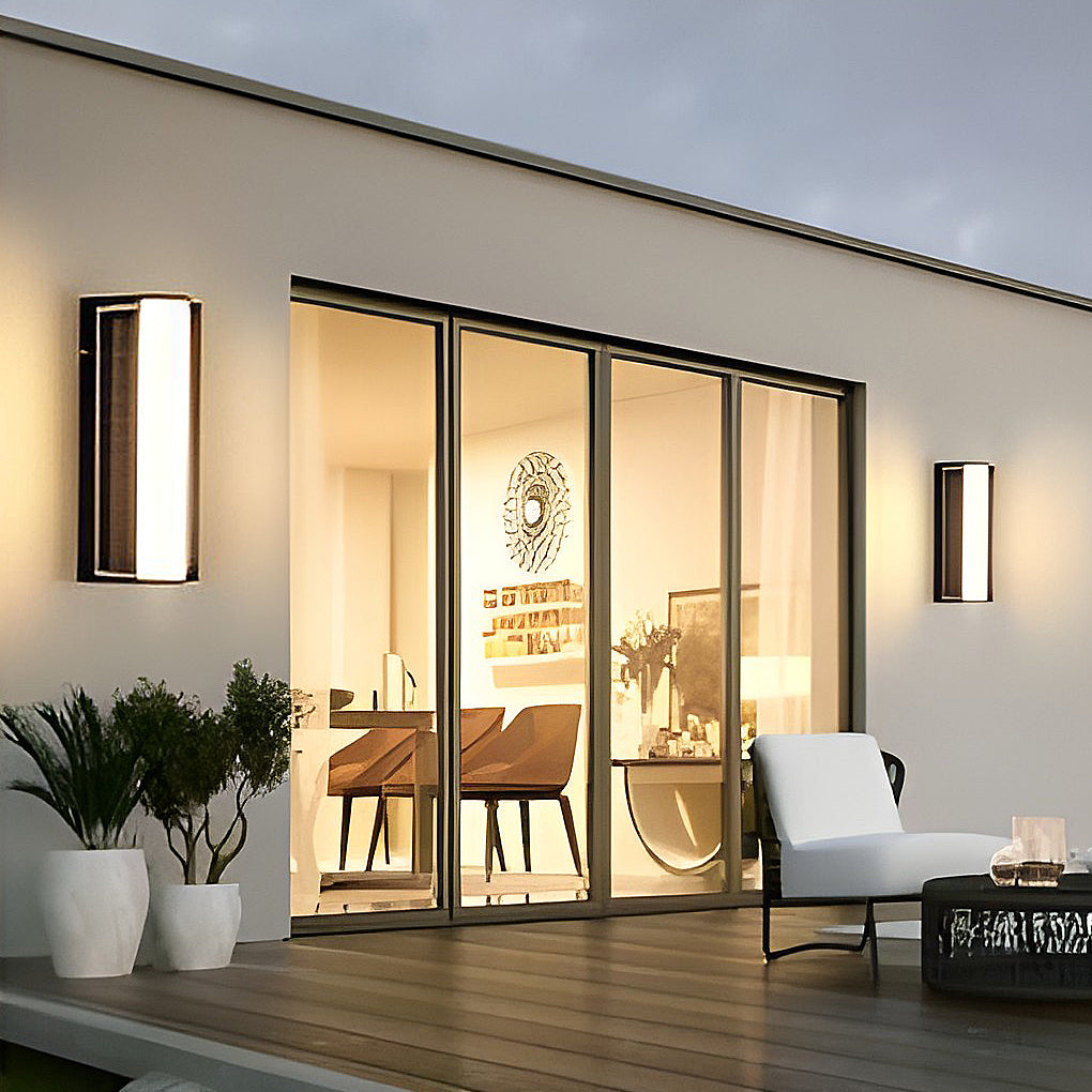 Utomhus Vägglampa Modern Solenergi LED Lampa