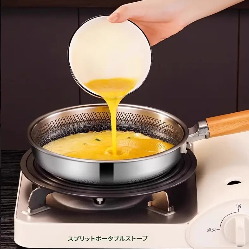 Nature Grip Stekpanna i Rostfritt Stål