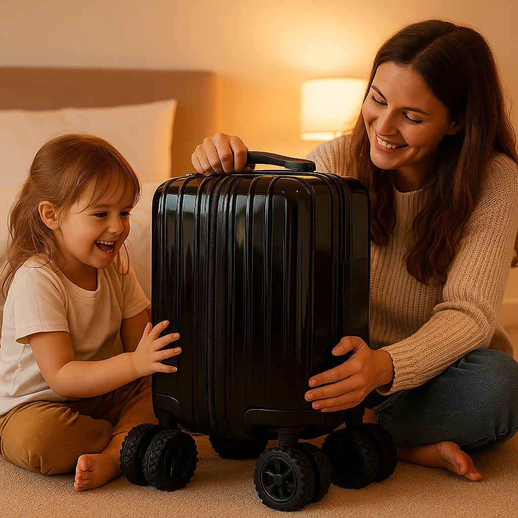 Rullsäkerhet för resväska