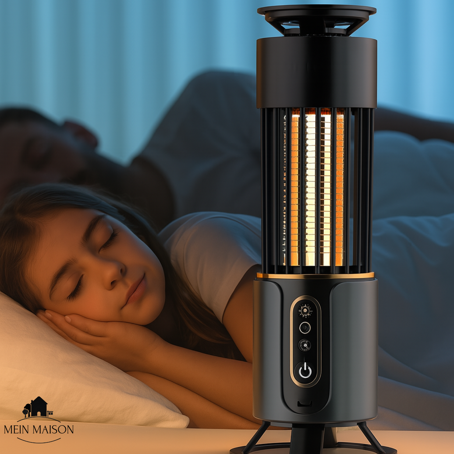 Carvallo Elektrisk mygglampa | USB uppladdningsbar | Tyst & kemikaliefri | Insektsdödare för inomhus & utomhus