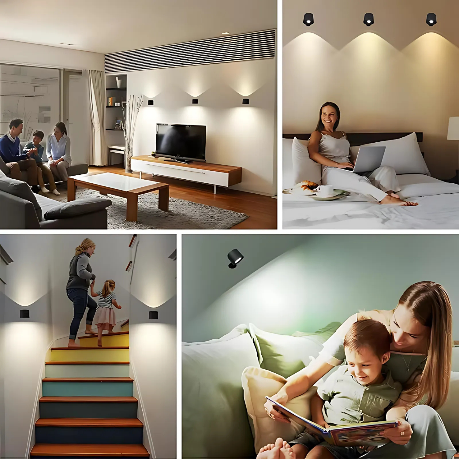 Carvallo LumiScandi | Trådlös &amp; Återuppladdningsbar | Skandinavisk Design | Ekträ
