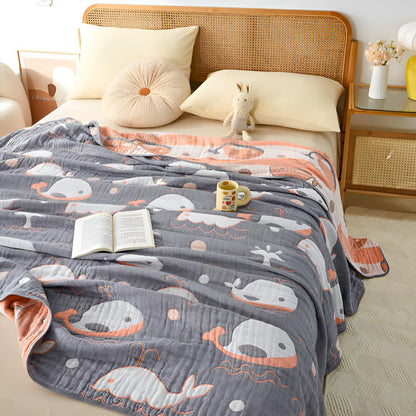 Ocean Dreams Valhaj Bomull Filt