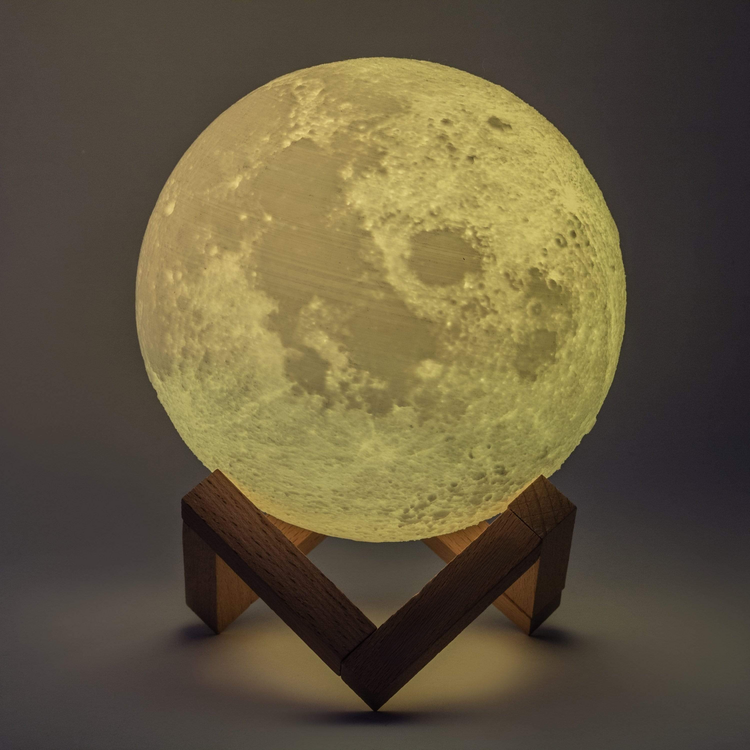 LunarGlow - Trådlampa med 3D-detalj