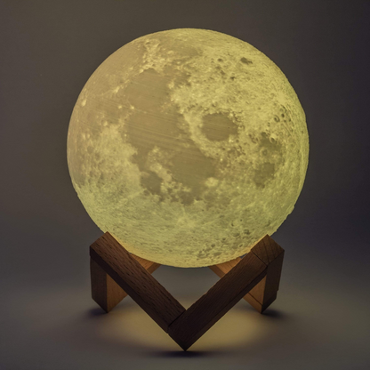 LunarGlow - Trådlampa med 3D-detalj