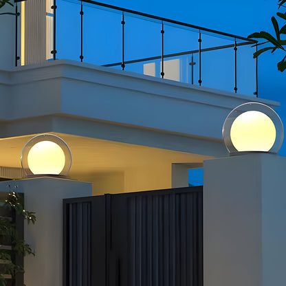 Utomhuspelarlykta med sleek minimalistisk design