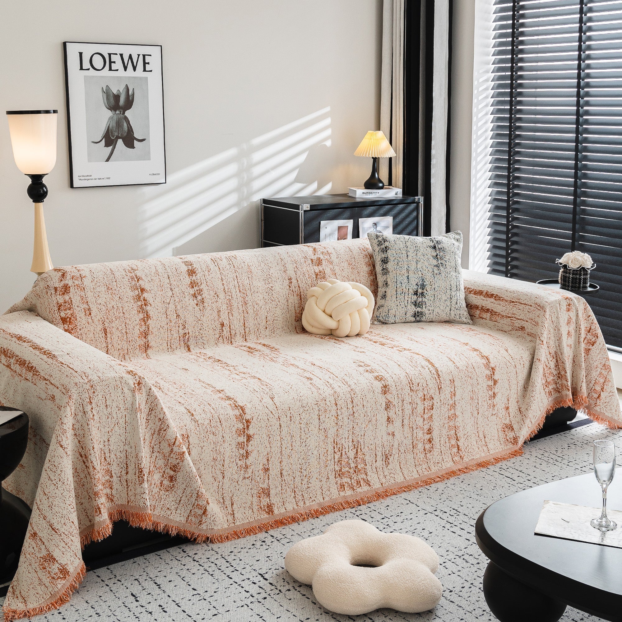 Samtida Canvas Sofföverdrag - Modernt, Stiligt &amp; Hållbart Soffskydd