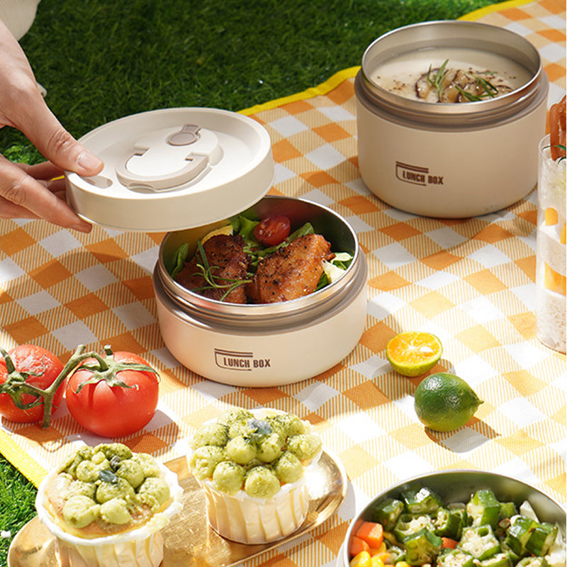Lunch Box Rostfritt Stål Isolerad Matlåda