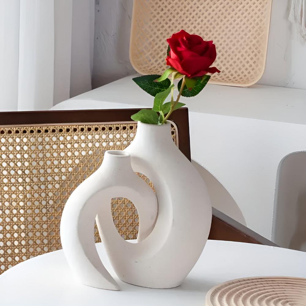 Unity Vase Duo | Modern Abstrakt Keramik
