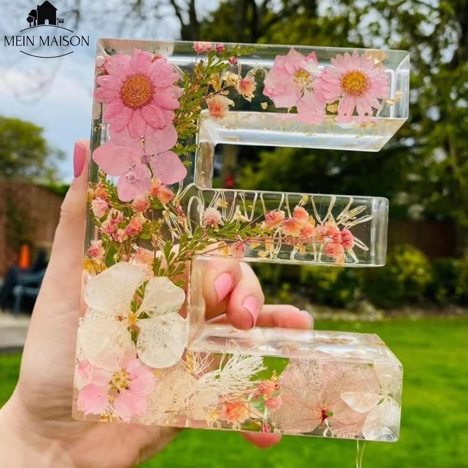 50% RABATT | FloraLetter™ - Blomsterlampbokstäver av harts