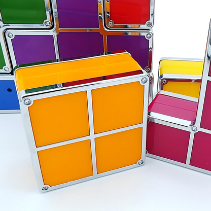 Bloklight Retro Ambient Lighting – Unik stil och varm atmosfär