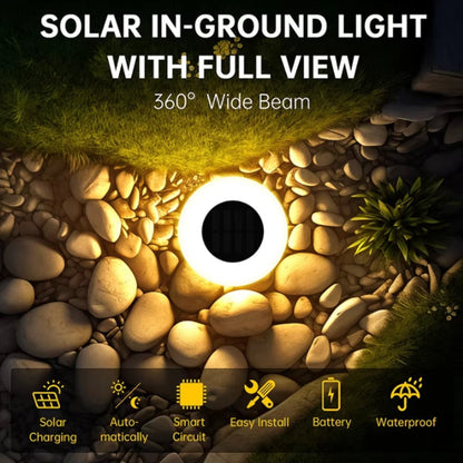 Solar LED utomhus gångvägsbelysning | 4 Pack