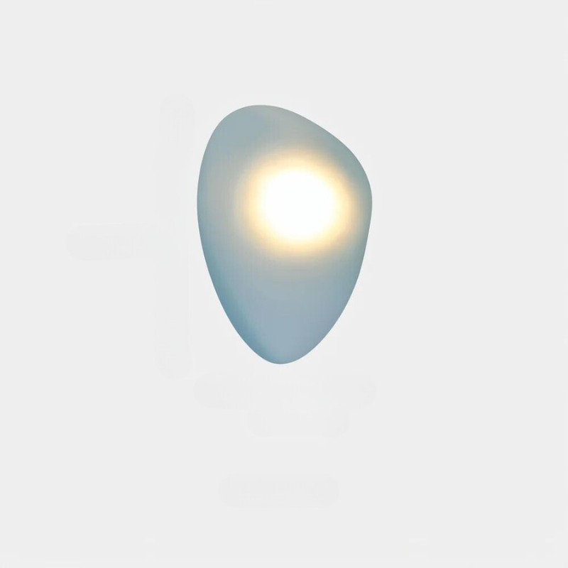 PebbleHue Vägglampa - LED Vägglampa i Glas i Nordisk Stil