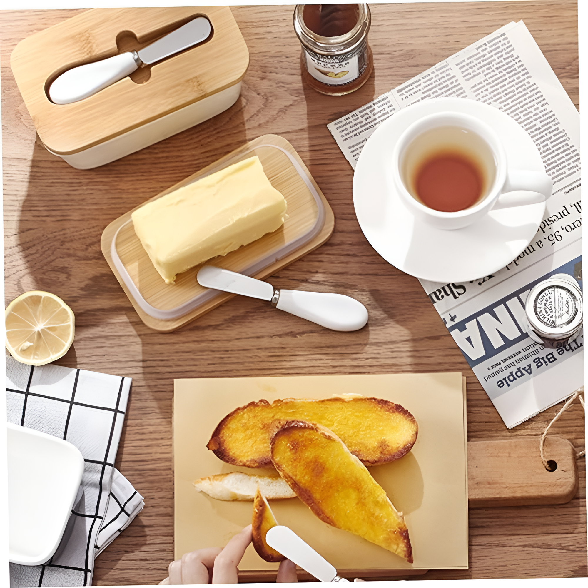 Snygg Smörskärare Behållare