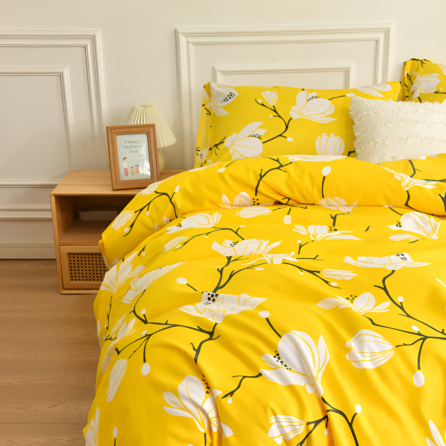 Yellow Blossom | 3 delar Duntäckeset