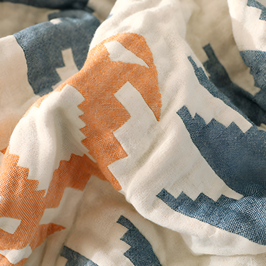 Vändbar Geometrisk Filt Sofföverdrag