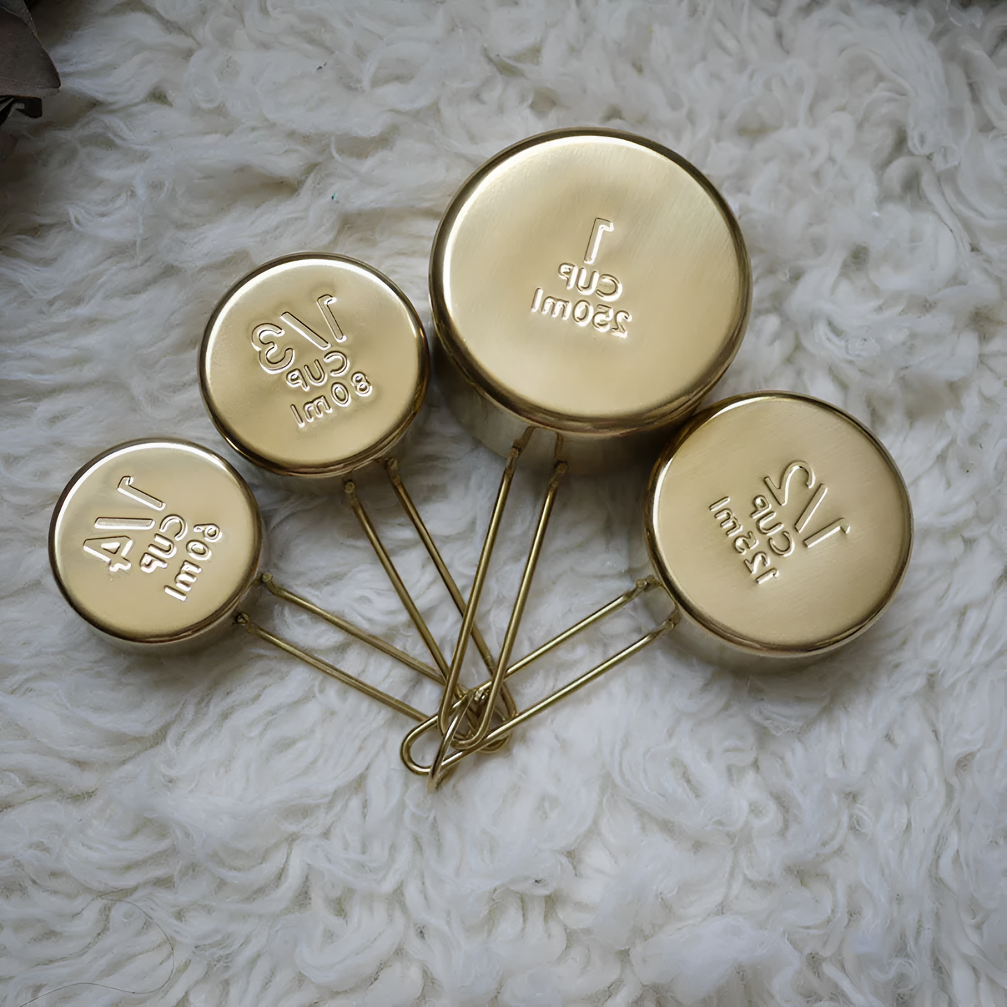 Rostfritt Stål Mätkopp | 4Pcs Set