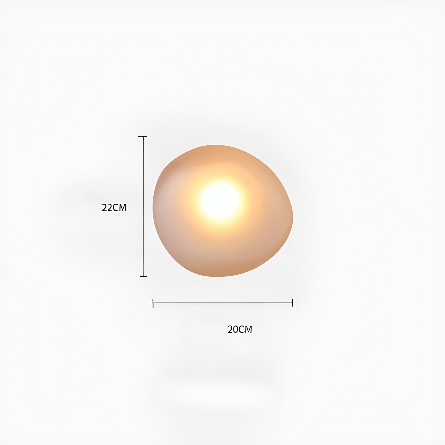 LED Vägglampa i Kieselstein Design – Dekorativ nordisk design för vardagsrum och hall