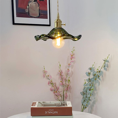 BloomGlow Lamp - Stilig LED-Blomma Hänglampa