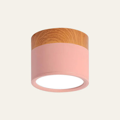 LED Taklampa Modern Flush Mount Cylinder