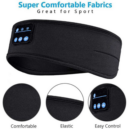 Sov Hörlurar | Trådlös Bluetooth Pannband för Sömna