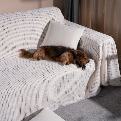 Jacquard Chenille Sofföverdrag - Modernt, Stiligt &amp; Hållbart Soffskydd