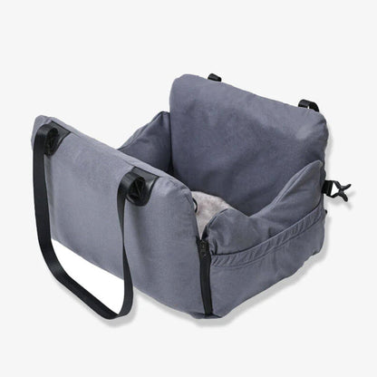 Multifunktionell Husdjursbilstol – 3-i-1 Bärväska, Soffa och Resesäng