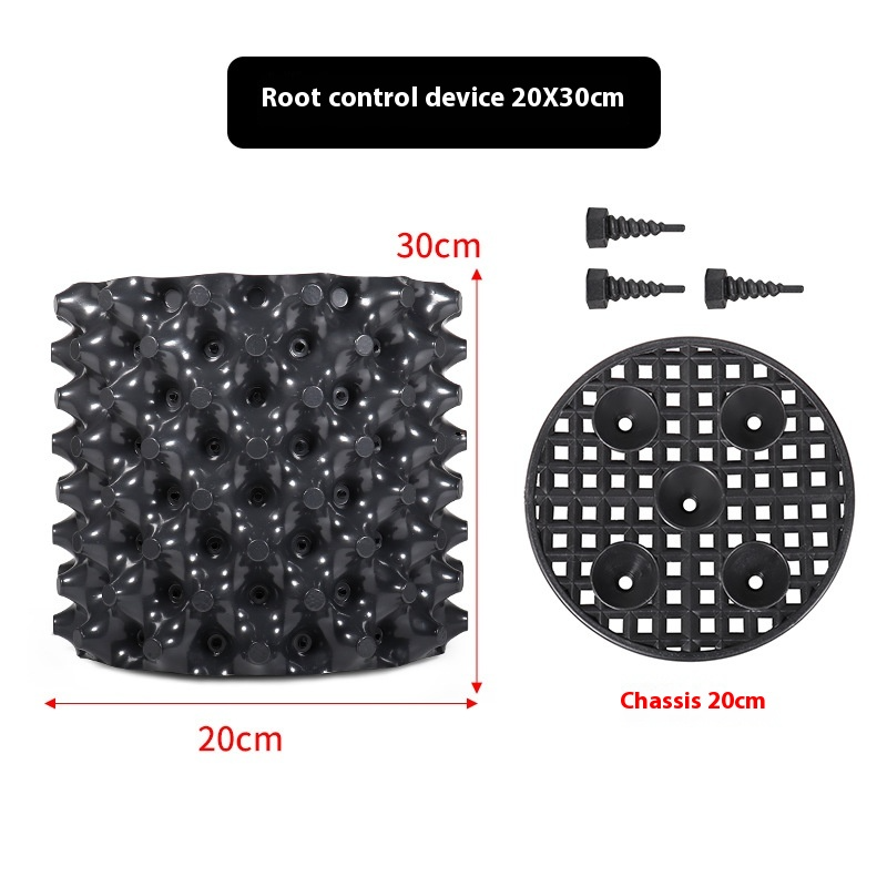 Rotkontrollapparat för växter och landskapsdesign för att främja hälsosam tillväxt