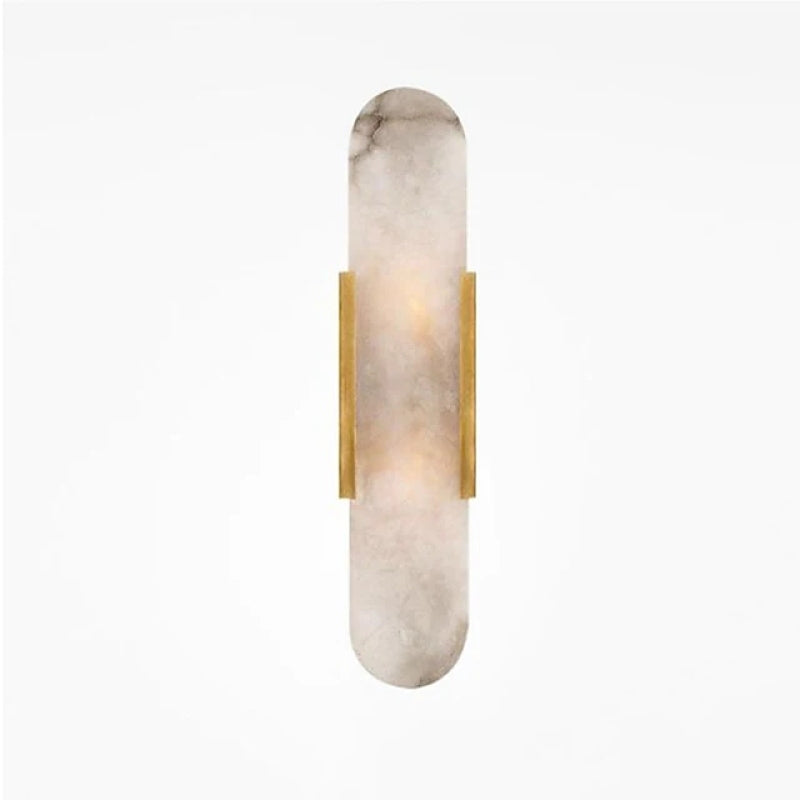 Chen LED Vägglampa Svart/Guld - Matsal/Recension - Metall/Dolomit