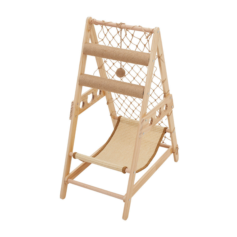 Purramid™ Kattorn med Sisal Hängmatta