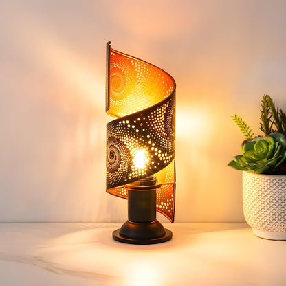 GlowCharm Light - Modern metall LED-bordlampa