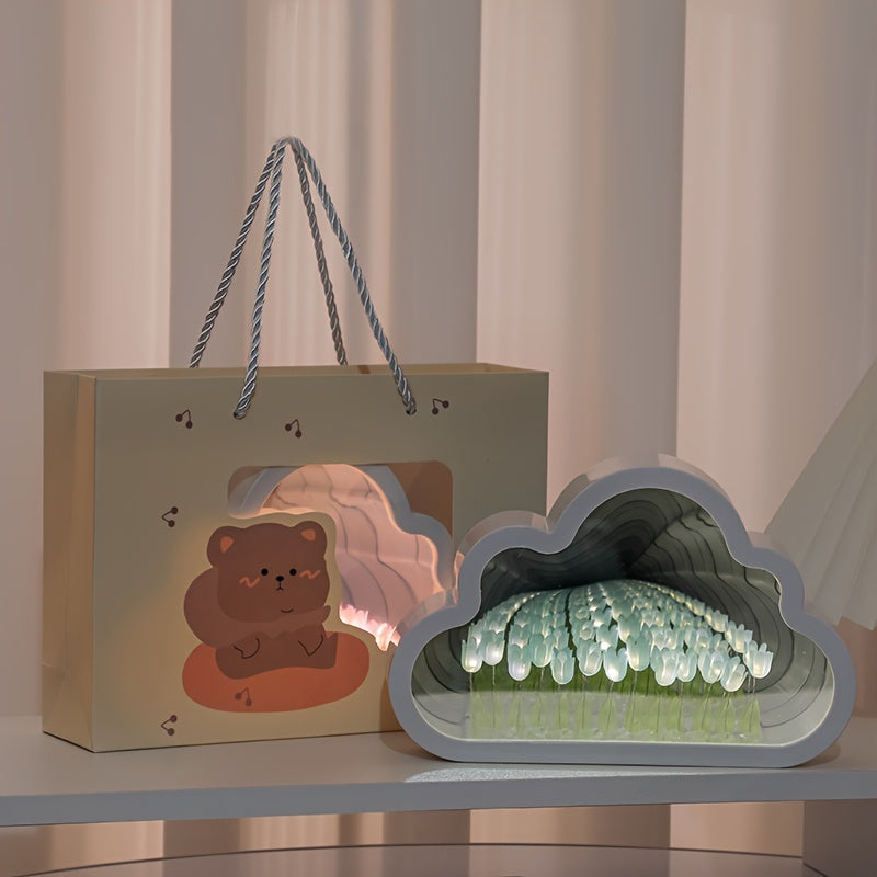 TulipGlow - LED Tulpan Nattlampa för Rumsdekoration