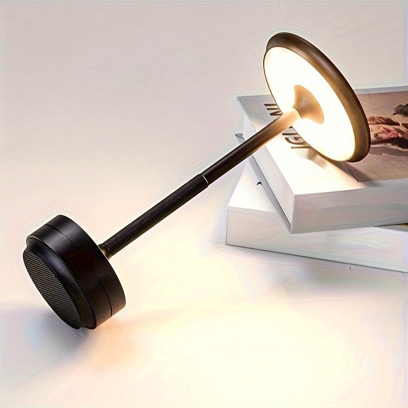 LumiTaf - LED Sängrum Bordslampa Med USB Och Touchkontroll