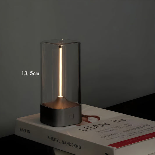 QuantumAura Lampa - Avslappnad USB-laddning Magnetisk Bordslampa