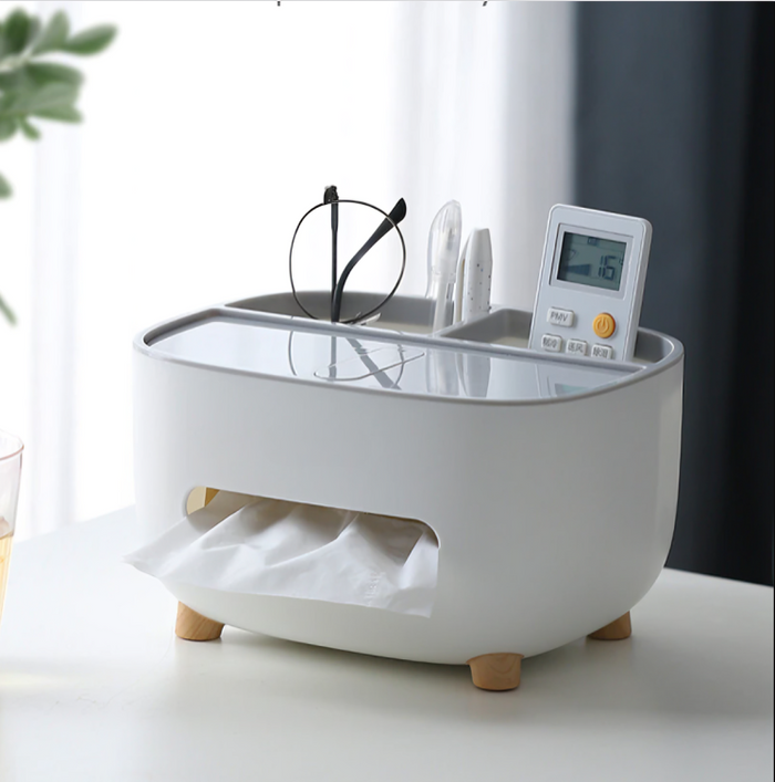 Carvallo - Stilren Organiseringslåda Och Telefonstativ För Ett Stressfritt Hem