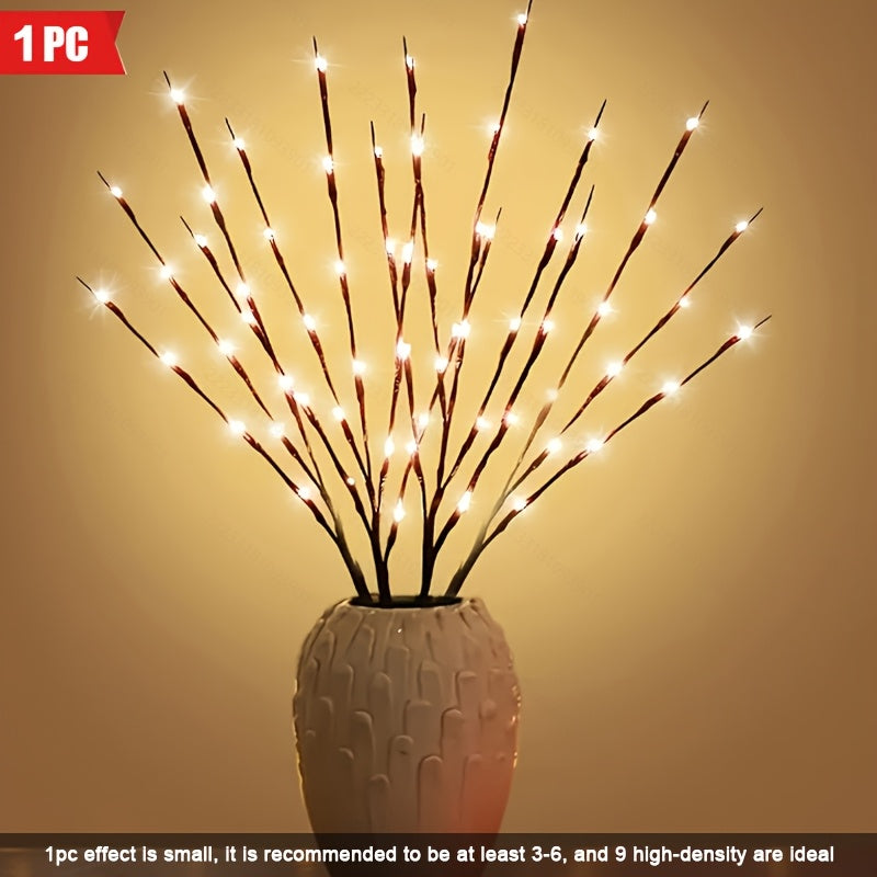 TwinkleBranch - 20 LED Taklampor, Batteridrivna, Dekorativ Belysning