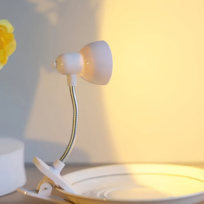MiniGlow - Bärbar Clip-On Lampa med Tryckknappskontroll