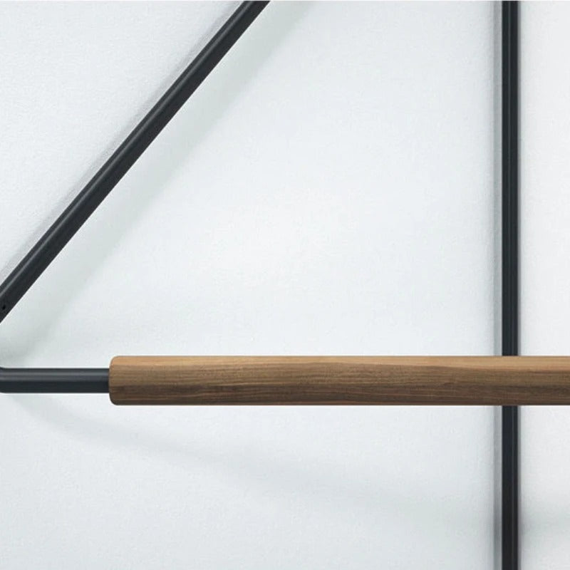 Carvallo – Multifunktionell klädhängare med hylla och platsbesparande design