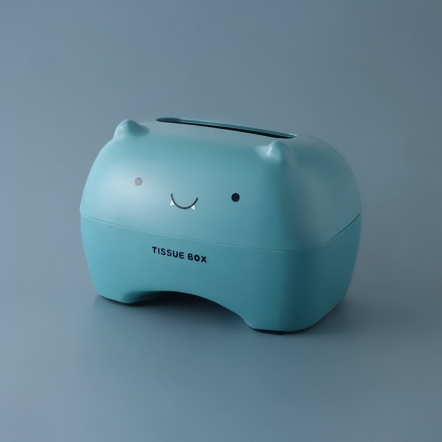 Carvallo - Söt Pappersnäsdukask med Djuransikte och enkel öppning