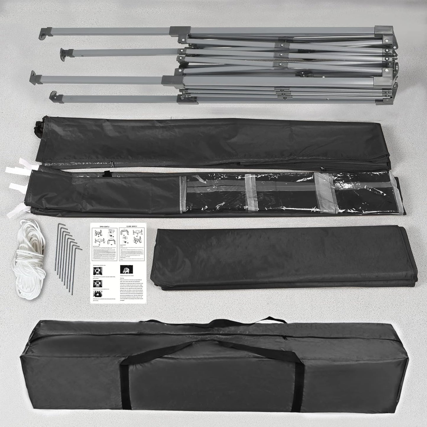 Utomhus Vattentät Paviljongtält med Sidor