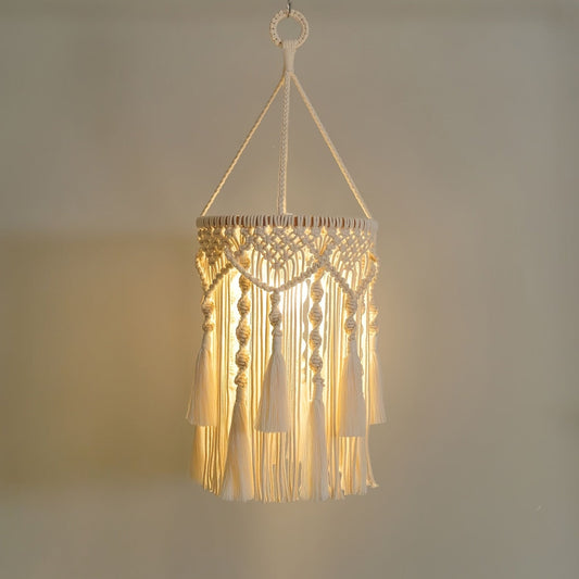 Carvallo - Handgjord vävd lampa för en mysig bohemisk stämning