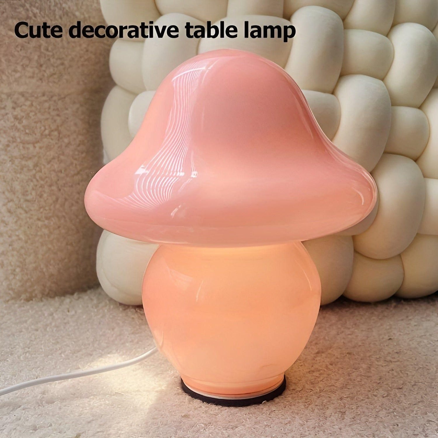 MushroomDream Lamp - Dekorativ Mini-Svamp-Atmosfär-Glaslampe