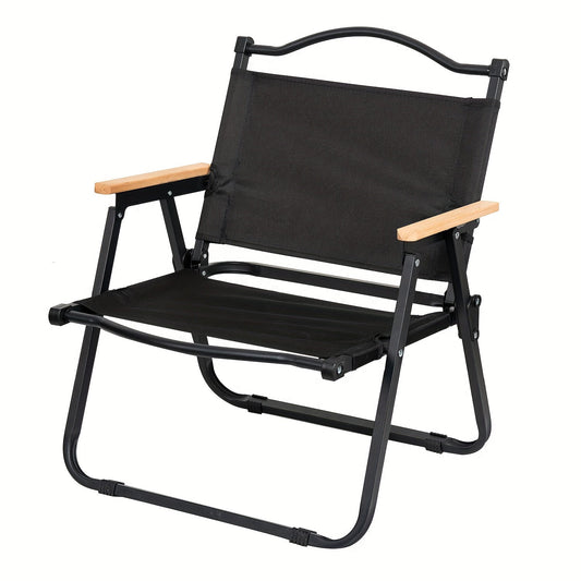 Carvallo RelaxaFold | Justerbart ryggstöd | Fällbar & Lätt | Aluminiumram & Oxford-säte