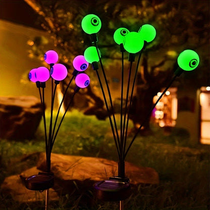Trädgårdslampor Solenergi LED Halloween Orbs