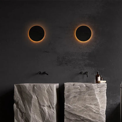 Vägglampa Modern Svart Utomhus LED Lampa