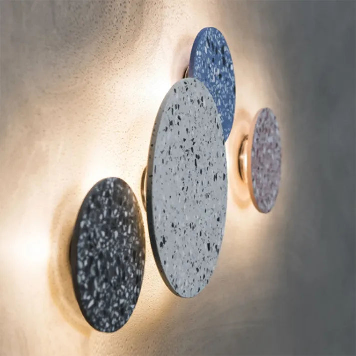 TerraGlow – Terrazzo Vägglampa för Modern Hallbelysning