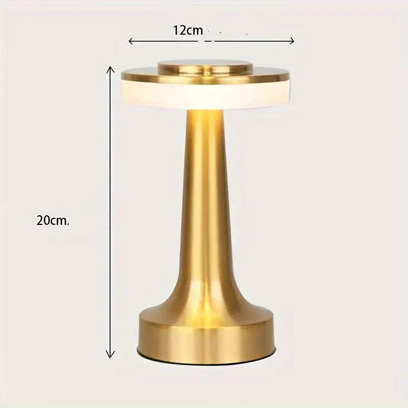 LumiDesign - Elegant Bärbar &amp; Uppladdningsbar Bordslampa