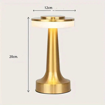 ÉclatRetro - Multifunktionell och Uppladdningsbar Bordslampa