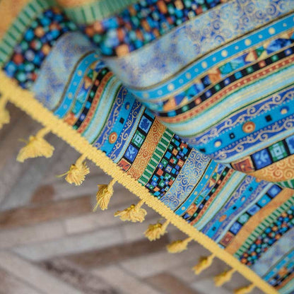 Färggranna Pärlfrans Gardin Ljusfilter Draperier